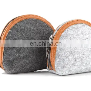 Hot Selling Fashion Felt Women Wallets Latest for Coin thumbnail-2