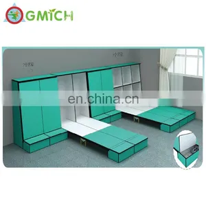 Higy Quality no Smell Moveable Wood Material Bed Kids Bed for Kid Furniture thumbnail-6