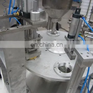 Rotary Type Automatic Cup Sealing Machine for Bubble Tea Plastic Sealing Machine Price thumbnail-4