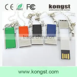 1/2/4/8/16GB Colorful Metal Mini Usb Flash Drive, Good Quality and Custom Logo Usb Pen Drive With Factory Price thumbnail-2