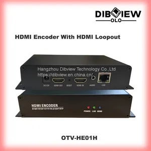 OTV-HE01H NDI HX SRT HLS Streaming Media Video H265 HEVC H264 HDMI IPTV Encoder With Loopout Facebook Youtube RTSP Live Project thumbnail-1