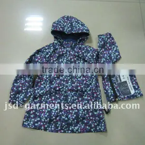 Girls Rain Coat With Bag thumbnail-1