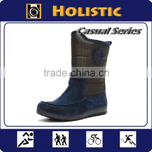 Wiley High Cut Suede Upper Thermal Moccasin Boots thumbnail-1