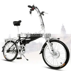 China Factory Direct Hot Sale 48v 240w Folding Portable Electric Bicycle thumbnail-1