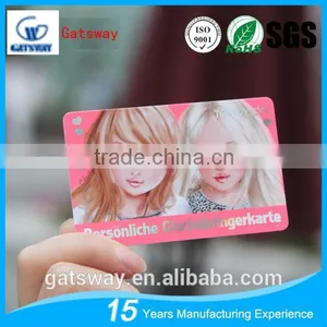 PVC ID Card / Smart Business Card / NFC Black Background Card thumbnail-1