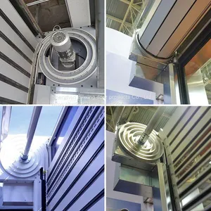 Roll Fast Roll Up High Speed Door Insulated Aluminium Rapid Hard High Speed Door thumbnail-4