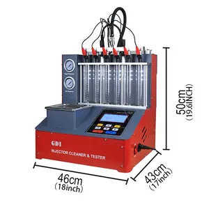 GDI-408-6C Ultrasonic Inyectores 6 Cilindro GDI Fuel Injector Cleaner And Tester Probador de Inyectores Gdi Diagnostic Tools thumbnail-2