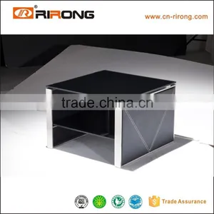 Darker Modern Office Reception Desk Design Cheap Glass Coffee Table thumbnail-5