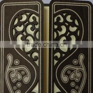 New Item Fancy Indian Wooden Wedding Invitation Cards thumbnail-6