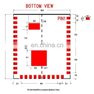 Customize 730Mhz~950Mhz 802.11.ah WiFi Halow Module 150Kbps~32.5Mbps Low Power IoT LPWLAN Image Video Transmission Module thumbnail-4