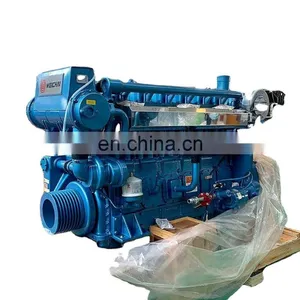 High Quality 350hp 1000rmp Chinese Weichai X6170ZC350-1 Diesel Marine Engine 4 Stroke thumbnail-1