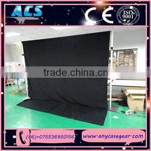 Stage Decoration Backdrop Fabric, Portable Backdrop Stands, Backdrop Pipe and Drape for Wedding thumbnail-1
