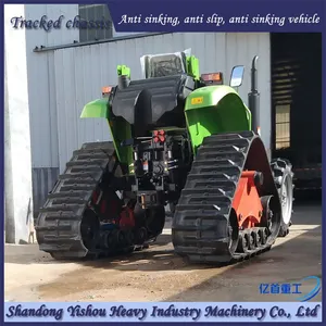Customized Triangular Semi Chain Track for Tractor Anti Sinking in Paddy Fields thumbnail-2
