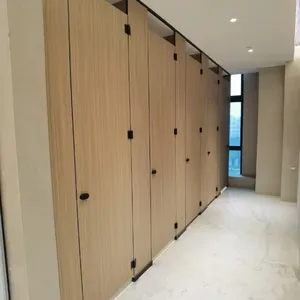 New Arriving Public Urinal Compact Phenolic Panel Water Proof HPL Toilet Cubicle thumbnail-1