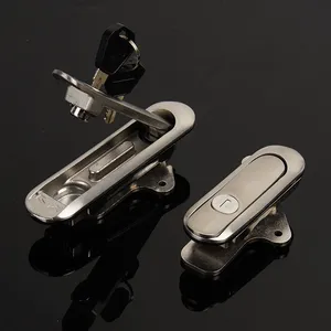 Weak Road Lock AB402 Stainless Steel Flat Lock, Weitu Cabinet Door Lock, Operation Cabinet Lock thumbnail-2