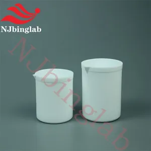 Njbinglab PTFE Beaker, Corrosion Resistance, for Transfering Solutions in Chemical Laboratory thumbnail-1