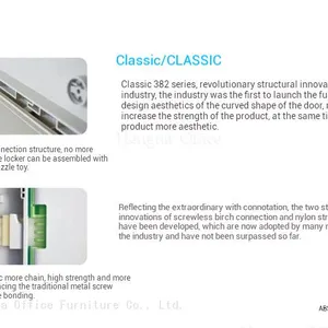 Hygienic Plastic Storage Lockers for Hospital & Cleanroom, Antibacterial ABS Modular Units, Easy to Clean & Chemical Resistant thumbnail-4