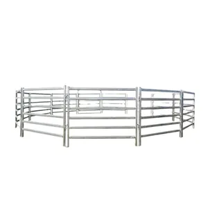 Wholesale Bulk Australia Factory 15 Years Corral Galvanized Steel Livestock Fence 2x2 Inch Wire Mesh Cattle Panels thumbnail-3