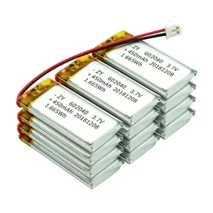 Lithium Battery 602040 Promotional High Energy Density Pouch Cell Long 500 Cycles Life Span for Power Tools Consumer Electronics thumbnail-2