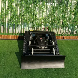 9HP Industrial Single Cylinder Loncin 224CC Gasoline Engine Tracked Remote Operated Bush Trimmer thumbnail-4