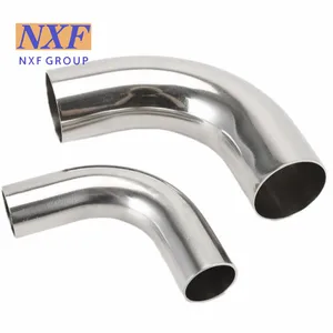 NXF UNS N10276 2.4819/NiMo16Cr15W/C276 Nickel Alloy OD DN15-1500 Thickness SCH10-XXS ASME B16.9 Butt Welding Bend LR/SR thumbnail-1