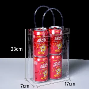 Durable Pvc Transparent Bag With Handle thumbnail-3