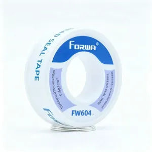 Forwa FW604 Industrial High Density PTFE Injection Molded PVC Thread Seal Gas Pipe Tape 12mm WRAS Waterproof High Temp Plumbing thumbnail-1