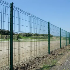 Anti Aging PVC Coated 3D Wire Fence Panel for Suburban House Outdoor Enclosure thumbnail-5