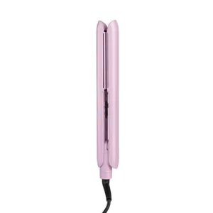 Ceramic Tourmaline Coating Ionic Hair Straightener Flat Iron, 5 Temp Settings 150-230°C, PTC Fast Heating, 3D Floating Plates thumbnail-2