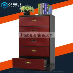 Orpheus Household Cabinet Furniture New 2016 Red Cabinet Modern Fashion Chest Of Drawer Cabinet thumbnail-1