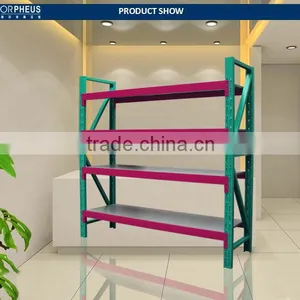 Warehouse Equipment Heavy Duty Cold Rolled Steel Goods Rack Used Industrial Steel Rack thumbnail-2