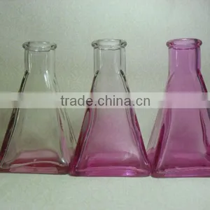 Glass Aromatherapy Diffuser Bottle Pink Colour thumbnail-1