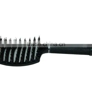 2015 Fashional Facotry Custom Curved Vent Hair Brush thumbnail-1
