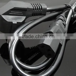 Reliable PVC 16A 250V VDE Germany Power Cord/chile Power Cord/Schuko Power Extension Cord thumbnail-2