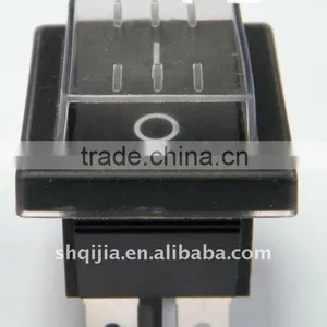 Led/4pins/6pins/waterproof/on-on/rocker Switch/DPDT/Double Pole Double Throw/ KCD4-202A/16A 250V AC/switch thumbnail-1