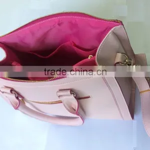 Pink Fashion Tote Handbag thumbnail-3