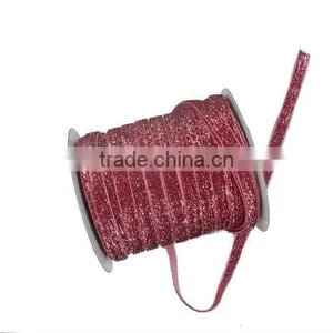 Metallic Velvet Sparkle Ribbon Trim thumbnail-1