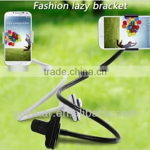 Clip Snake Car Desktop Lazy Bed Phone Holder Stand For IPhone 6/plus, for Note 4,for Note 3,for Smartphone thumbnail-1