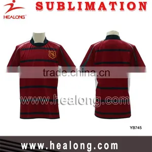 Wholesale Sublimation Custom American Rugby Shirt Jersey Quality Choice thumbnail-4