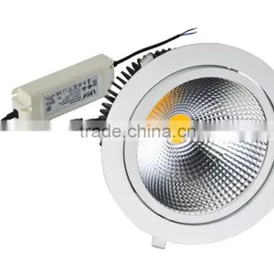 5 Years Warranty High-end 50w Housing Dimmable Cob Led Downlight thumbnail-3