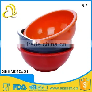 2016 Promotional Gift Items 5 Inch Melamine Salad Bamboo Bowl thumbnail-1