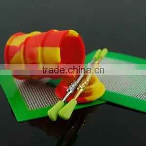 Wholesale Steel Material Silver Color Vaporizer Dry Herb e Cigarette Dab Tools in Stock thumbnail-2