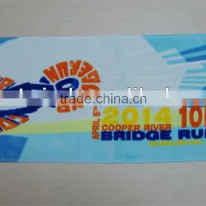 100% Cotton Full Reactive Printed Velour Beach Towel, Sport Towel thumbnail-1
