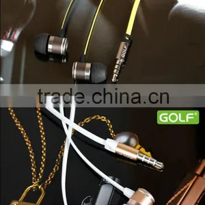 GOLF M3 Jazz Series Audio 3.5mm HD Stereo 1.2M In-Ear Earphones Handsfree Stereo Earphone For Iphone/android Mobile Phone thumbnail-4