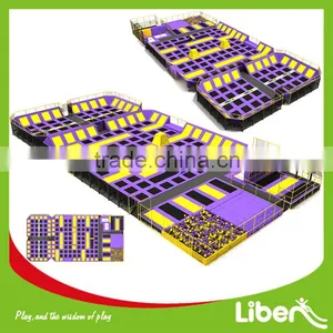 China Factory CE ASTM Standard Trampoline Park Quality Control Factory Price Indoor Trampoline Park thumbnail-1