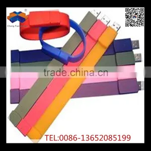 Promotional Silicon Usb Flash Disk, Bracelet Usb Flash Disk , Custom Silicon Usb Disk thumbnail-6