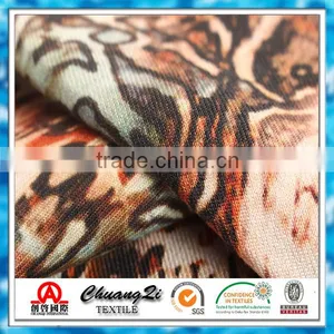 Rayon Material Sexy Leopard Print Wedding Dress Fabric thumbnail-3