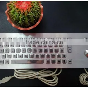 Waterproof Metal Keys Computer Keyboard thumbnail-1