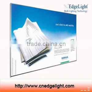 Edgelight Super Bright UL Listed Smd Led RGB and White Color Light Led Light Box for Advertising and Display thumbnail-3