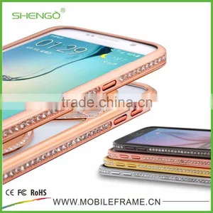 Luxury Diamond Aluminum Case for Samsung Galaxy S6 thumbnail-4